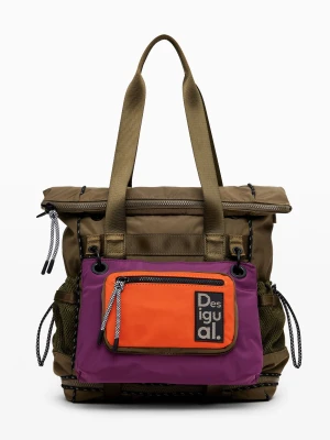 Plecak Voyager XL wielofunkcyjny Desigual zielony