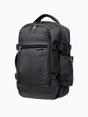 Plecak do samolotu czarny 3w1 Puccini