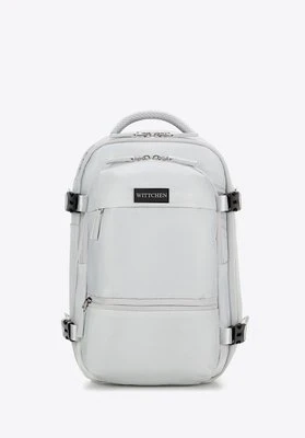 Plecak wielofunkcyjny do samolotu z poszerzeniem złamana biel Wittchen