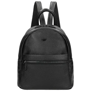 Czarny skórzany plecak damski 80115-51 Wojas