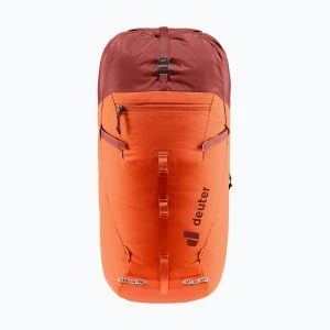 Plecak wspinaczkowy damski deuter Guide 22 l SL papaya-redwood