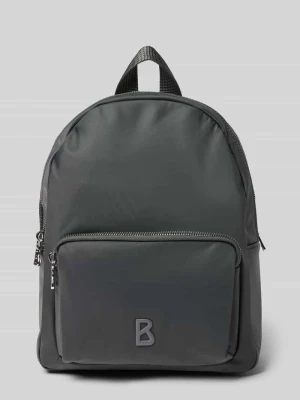 Plecak z detal z logo model 'verbier play 1.0 hermine' Bogner Ciemnoszary
