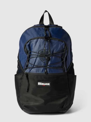 Plecak z detalami z logo model ‘LIGHT’ Blauer USA