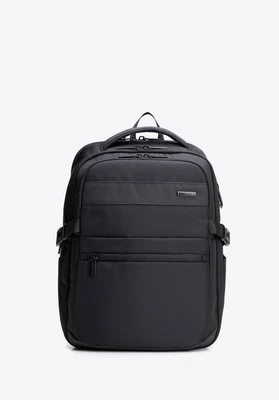 Plecak z kieszenią na laptopa 13”/14” czarny Wittchen