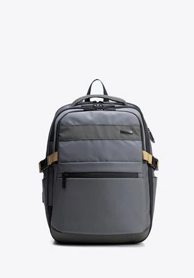 Plecak z kieszenią na laptopa 13”/14” szary Wittchen