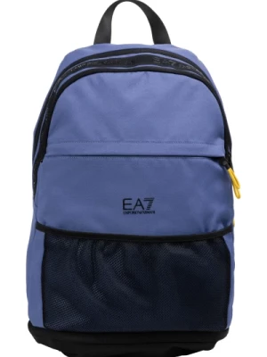 Plecak z Logo i Zamkiem Błyskawicznym Emporio Armani EA7