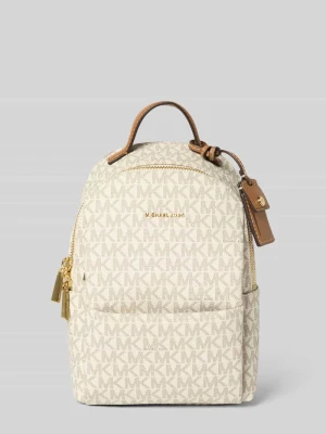 Plecak z nadrukiem z logo na całej powierzchni model ‘Sable’ MICHAEL Michael Kors