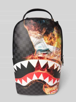 Plecak z nadrukowanym motywem model ‘SHARK CHECK’ Sprayground