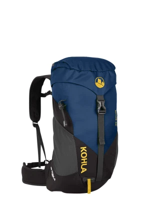 Plecak z siatką dystansową Kohla Active 22L - navy peony/lemon curry/caviar