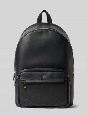Plecak z wytłaczanym logo Model 'RAY' Boss Czarny