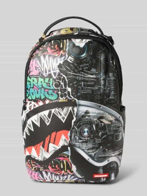 Plecak ze wzorem na całej powierzchni model ‘SPLIT CYBERSHARK DLXSV’ Sprayground