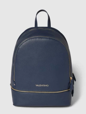 Plecak ze wzorem z logo model ‘BRIXTON’ w kolorze czarnym VALENTINO BAGS