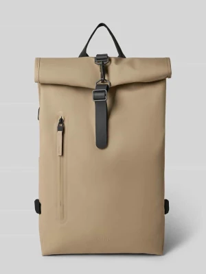 Plecak zwijany z kieszenią zapinaną na zamek błyskawiczny Rains
