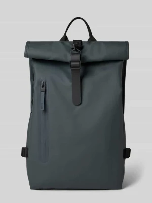 Plecak zwijany z kieszenią zapinaną na zamek błyskawiczny Rains
