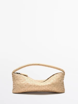 Pleciona Torba Ze Skóry Nappa - Biały - Massimo Dutti - Female