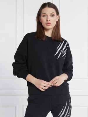 Plein Sport Bluza | Regular Fit czarny