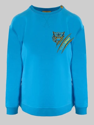 Plein Sport Bluza w kolorze błękitnym rozmiar: S