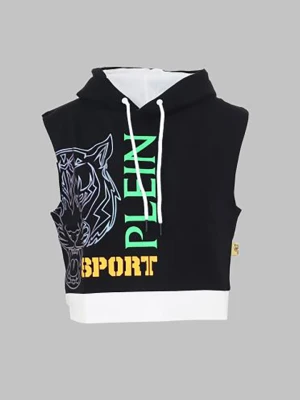 Plein Sport Bluza w kolorze czarnym rozmiar: XL