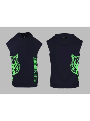 Plein Sport Bluza w kolorze granatowo-zielonym rozmiar: L