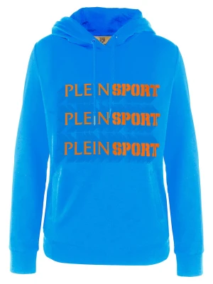 Plein Sport Bluza w kolorze niebieskim rozmiar: L