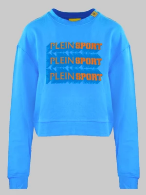 Plein Sport Bluza w kolorze niebieskim rozmiar: M