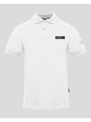 Plein Sport Koszulka polo w kolorze białym rozmiar: XL