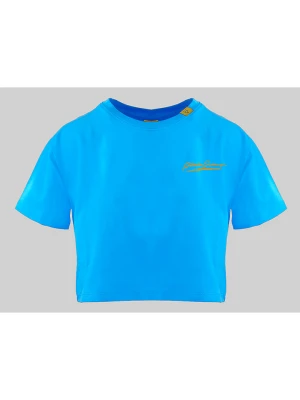 Plein Sport Koszulka w kolorze niebieskim rozmiar: L