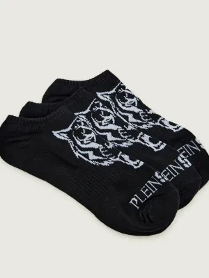 Plein Sport Skarpety/stopki 3 pack