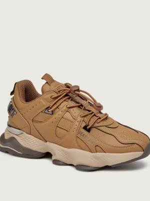 Plein Sport Sneakersy Beast X-01 brązowy