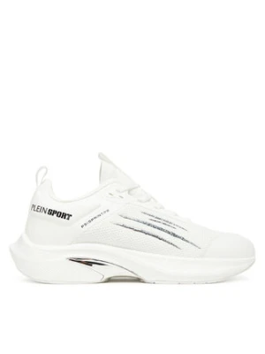 Plein Sport Sneakersy PAES USC0778 STE003N Biały
