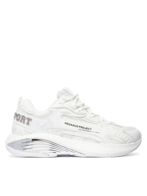 Plein Sport Sneakersy Pegasus Project SAFS USC0935 STE003N Biały