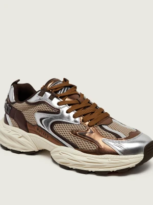 Plein Sport Sneakersy Pulse X brązowy