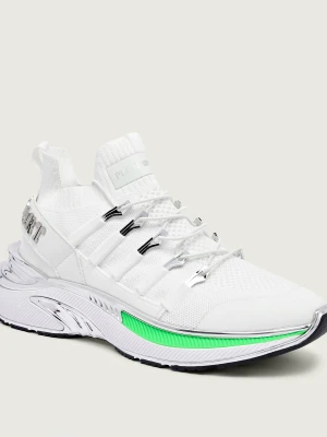 Plein Sport Sneakersy Runner Chrome Surfer biały