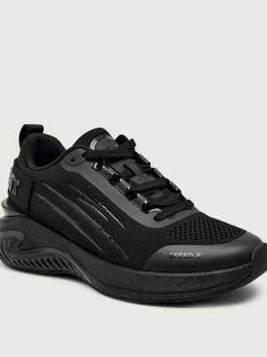 Plein Sport Sneakersy SPEED - X // GEN.X.05 czarny