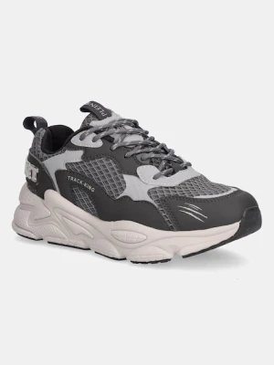 PLEIN SPORT sneakersy Track-King kolor szary USC0800.STE003N.1072