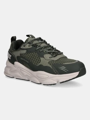 PLEIN SPORT sneakersy Track-King kolor zielony USC0800.STE003N.65