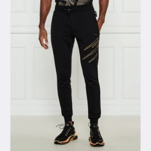 Plein Sport Spodnie dresowe Lamina Scratch | Loose fit
