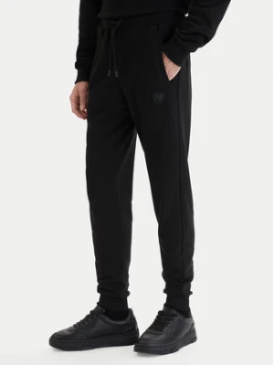 Plein Sport Spodnie dresowe SAFC MJT2788 STE003N Czarny Regular Fit