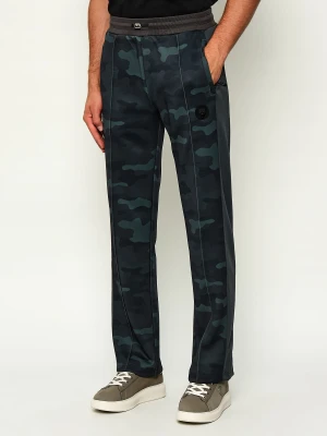 Plein Sport Spodnie dresowe | Straight fit zielony