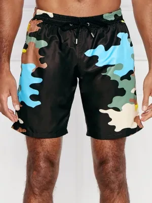 Plein Sport Szorty kąpielowe Camouflage | Regular Fit