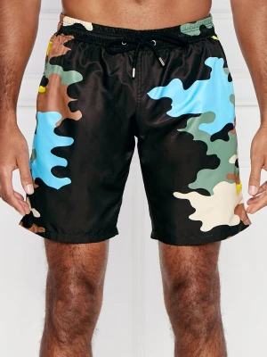 Plein Sport Szorty kąpielowe Camouflage | Regular Fit