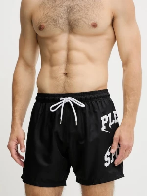 PLEIN SPORT szorty kąpielowe kolor czarny PS25MBM01