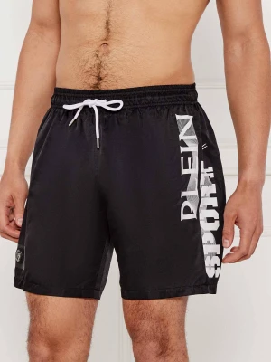 Plein Sport Szorty kąpielowe | Regular Fit czarny