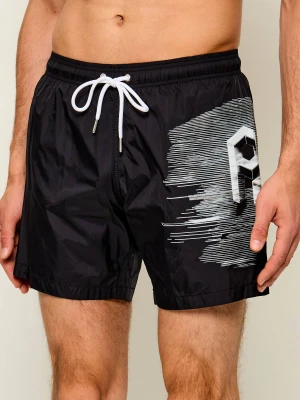 Plein Sport Szorty kąpielowe | Regular Fit czarny