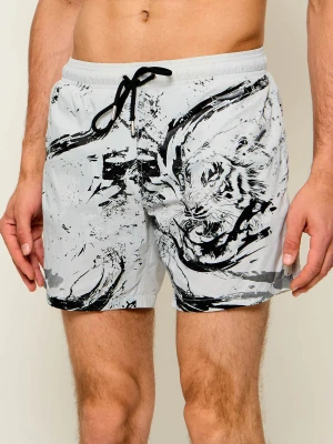 Plein Sport Szorty kąpielowe | Regular Fit szary