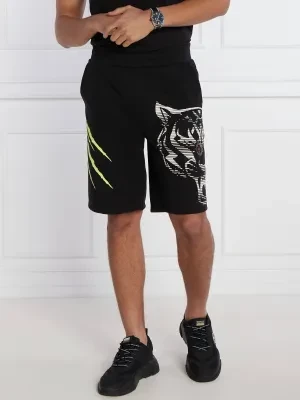 Plein Sport Szorty Tiger Line | Regular Fit