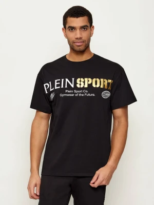 Plein Sport T-shirt Chest Logo | Loose fit czarny
