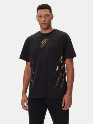 Plein Sport T-Shirt FAEC MTK8358 STE001N Czarny Loose Fit