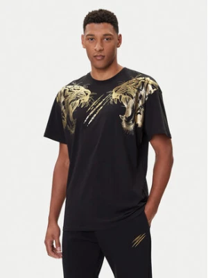 Plein Sport T-Shirt FAEC MTK8360 STE001N Czarny Loose Fit