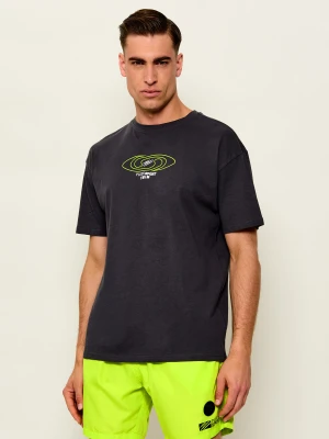 Plein Sport T-shirt | Regular Fit grafitowy